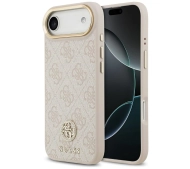 Guess 4G Strass Logo MagSafe do iPhone Air Różowy