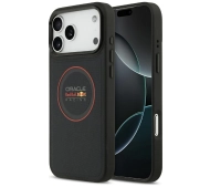 Red Bull Racing Meshed Red Ring & Metal Buttons MagSafe do iPhone 17 Pro Max Granatowy