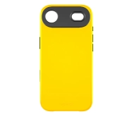 Yaxo Leather Gear Slim Case MagSafe do iPhone Air Żółty