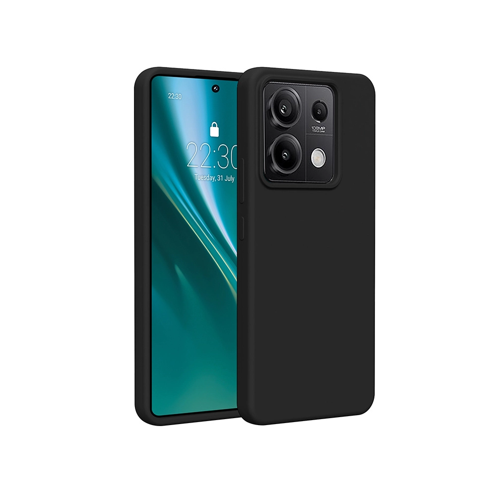Etui Etteri Silicone Case do Xiami Redmi Note 13 Pro Czarny