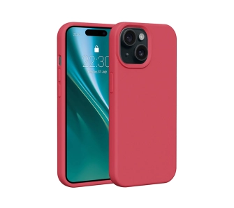 Etui Etteri Silicone Case do iPhone 14 Malinowy