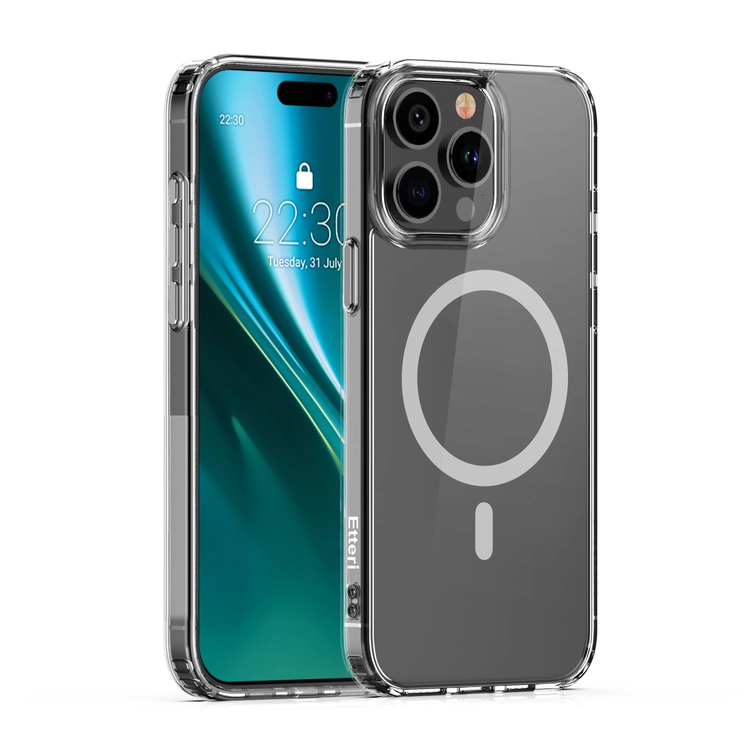 Etui Etteri Color Mag do iPhone 13 Pro Szary