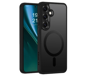 Etui Etteri Matt Mag  do Galaxy S25 Czarny