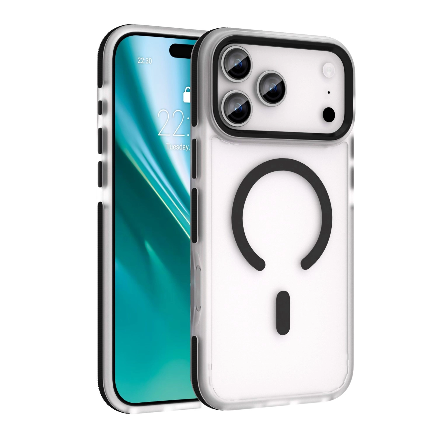 Etui Etteri Icy Mag do iPhone 17 Pro Czarny