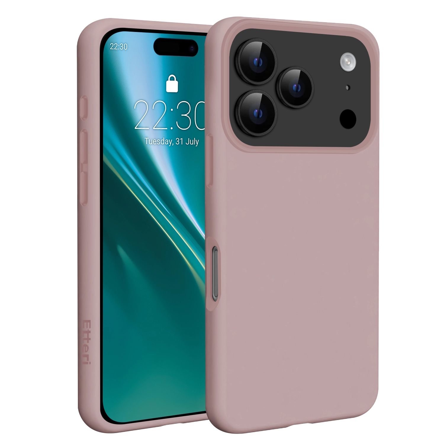 Etui Etteri Silicone Case do iPhone 17 Pro Max Różowy