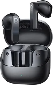 Słuchawki bezprzewodowe Baseus Bass BS1 NC Douszne Bluetooth 6.0 Czarny