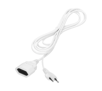 Przedłużacz Orno OR-AE-13195/3M Płaski, 1 gniazdo 3m Biały