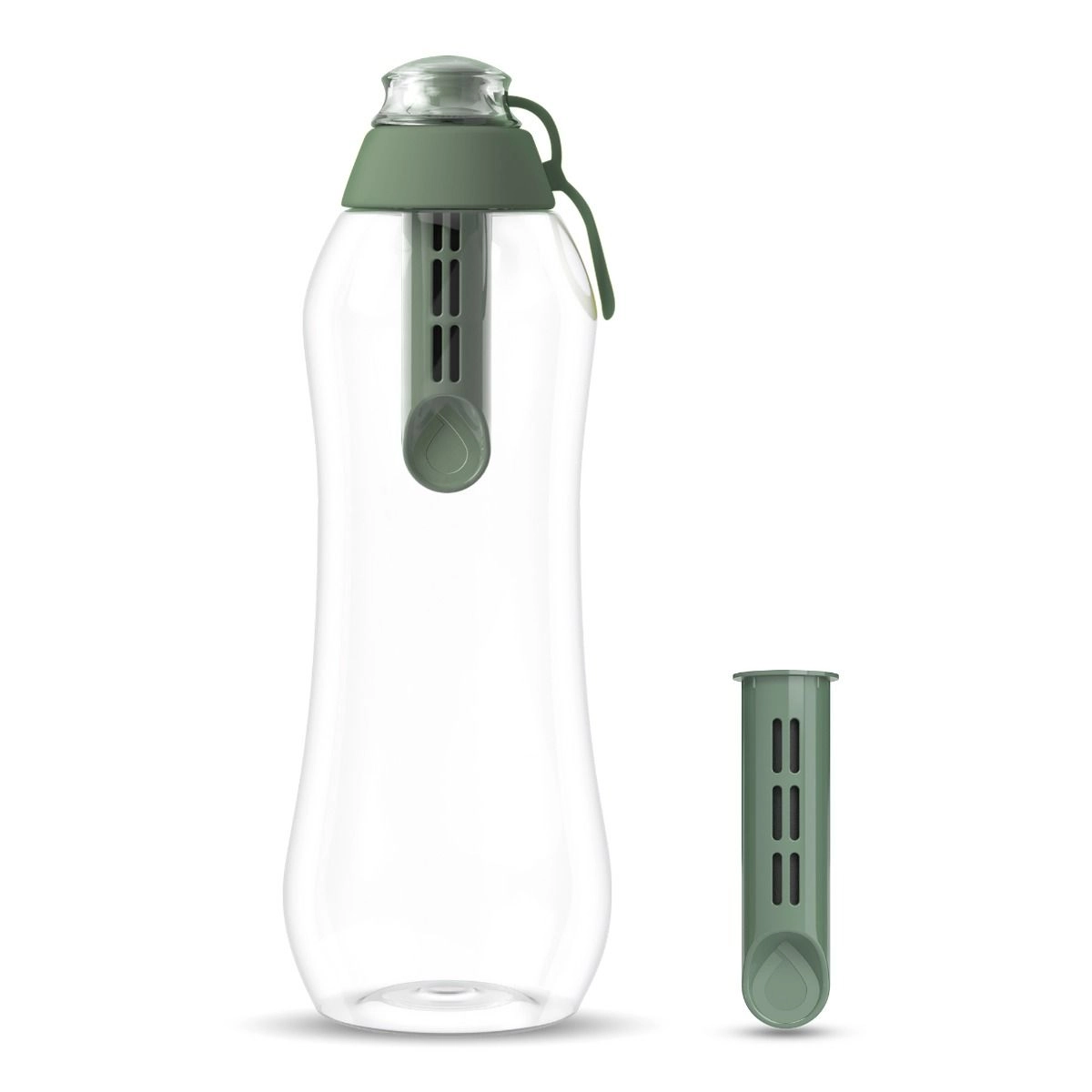 Butelka filtrująca Dafi Soft 0,7l 2 wkłady Zielony