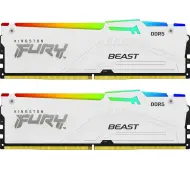 Kingston FURY Beast RGB DDR5 64GB (2 x 32GB) 5600 CL36 EXPO Biały