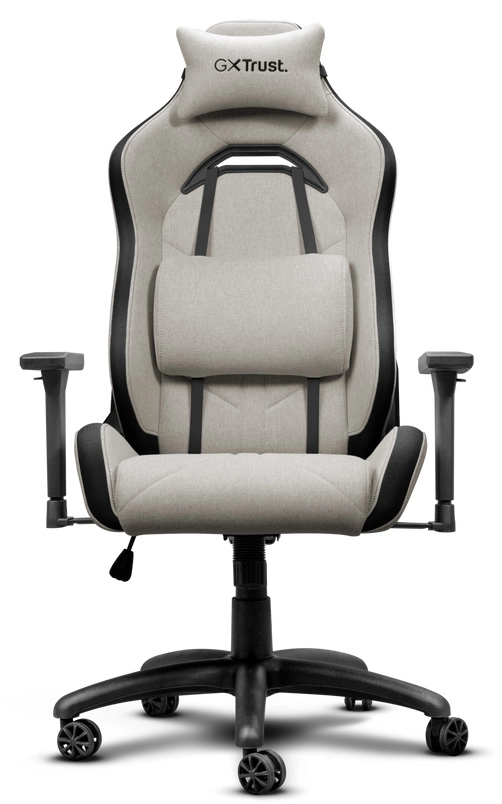 Fotel Trust GXT 723B Ruya do 150kg Tkanina Beżowy