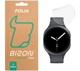 Folia ochronna Bizon matowa Film Sun do Samsung Galaxy Watch 8 44 mm - 2 sztuki