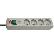 Brennenstuhl Eco-Line 143522 4 gniazda 1,5m Szary