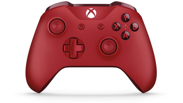 Pad Microsoft Xbox One kontroler bezprzewodowy do Xbox, PC - czerwony
