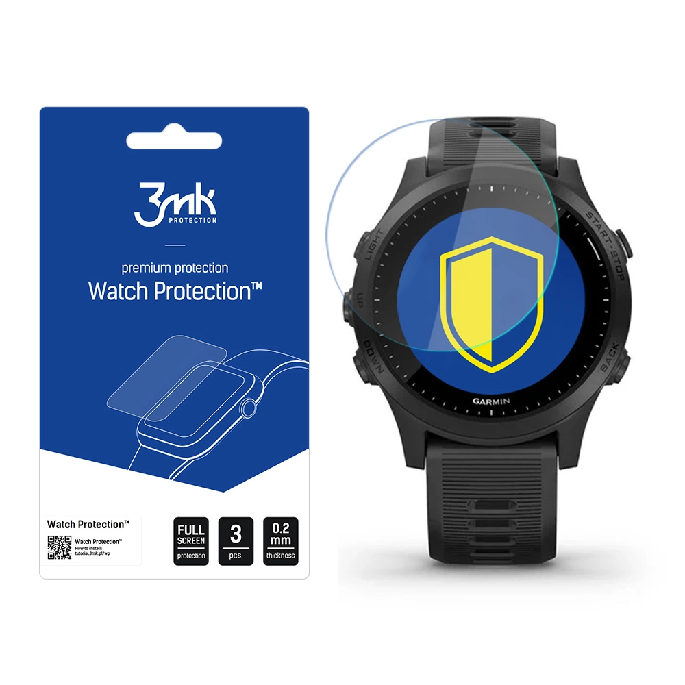 Szkło hybrydowe 3mk Watch Protection FlexibleGlass do Garmin Forerunner 945