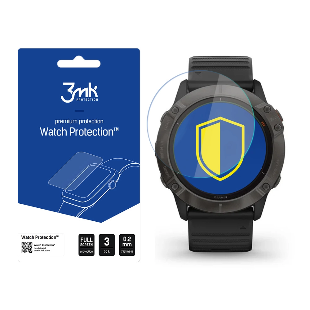 Szkło hybrydowe 3mk Watch Protection FlexibleGlass do Garmin Fenix 6X Pro