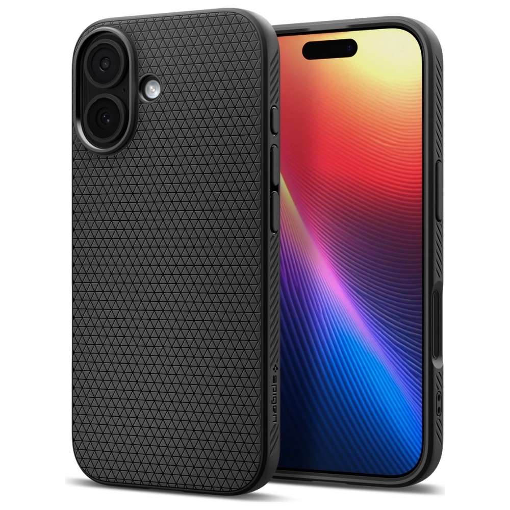 Etui Spigen Liquid Air do iPhone 17 Czarny