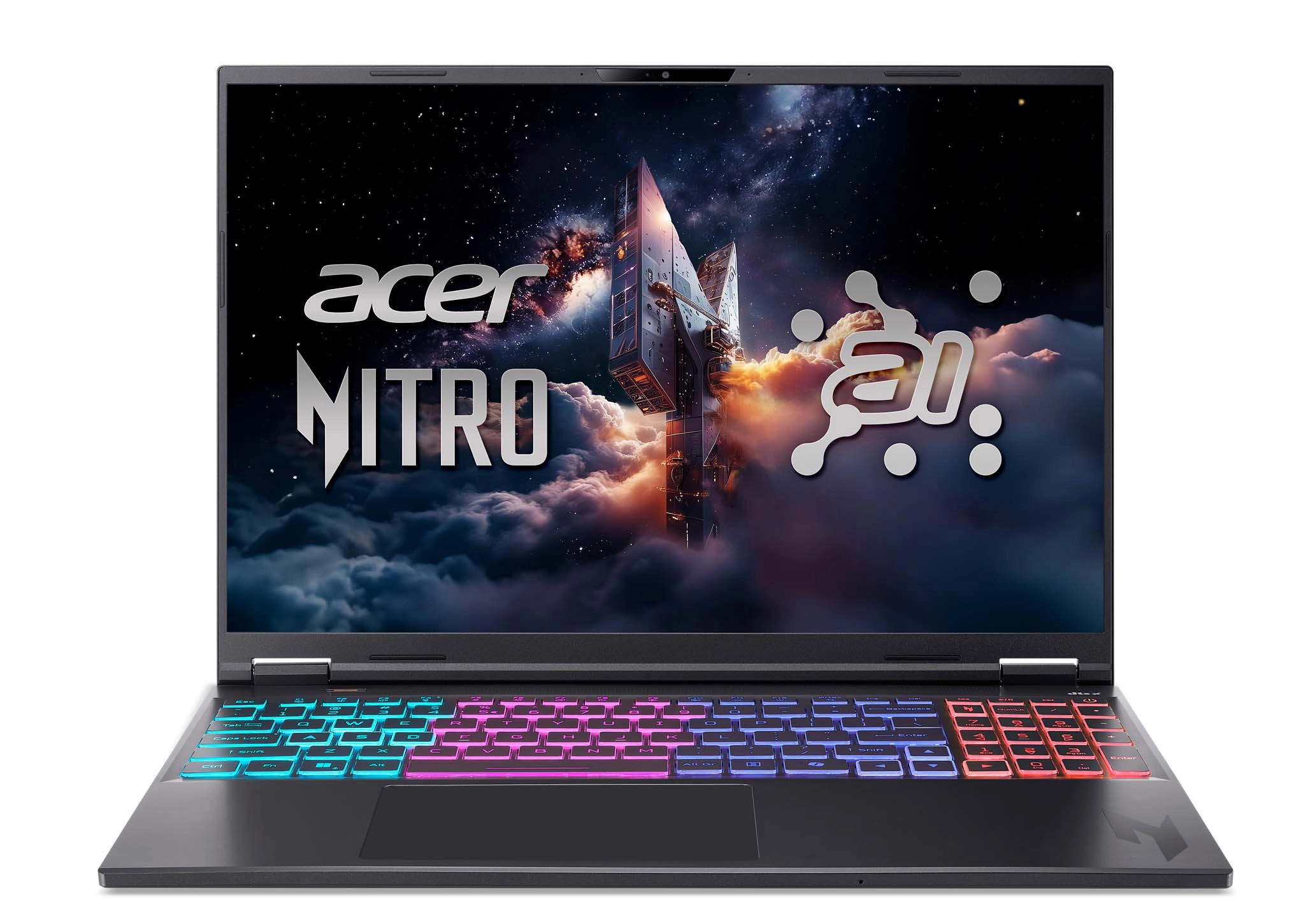Acer Nitro 16S AI AN16S-61 16" 180Hz Ryzen AI 7 350 16GB RAM 1TB Dysk SSD RTX5070Ti DLSS4 Win11 Czarny Funkcje AI