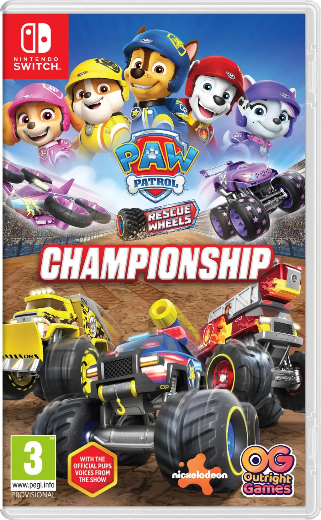 Psi Patrol Rescue Wheels: Championship Gra na Nintendo Switch