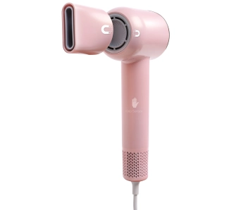 Suszarka do włosów Zehnder Flavia Jonizacja Dyfuzor Zimny nawiew 1600W 3 prędkości 3 temperatury Różowy