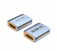 Vention AIUH0 Złączka HDMI-HDMI  8K@60Hz Aluminium