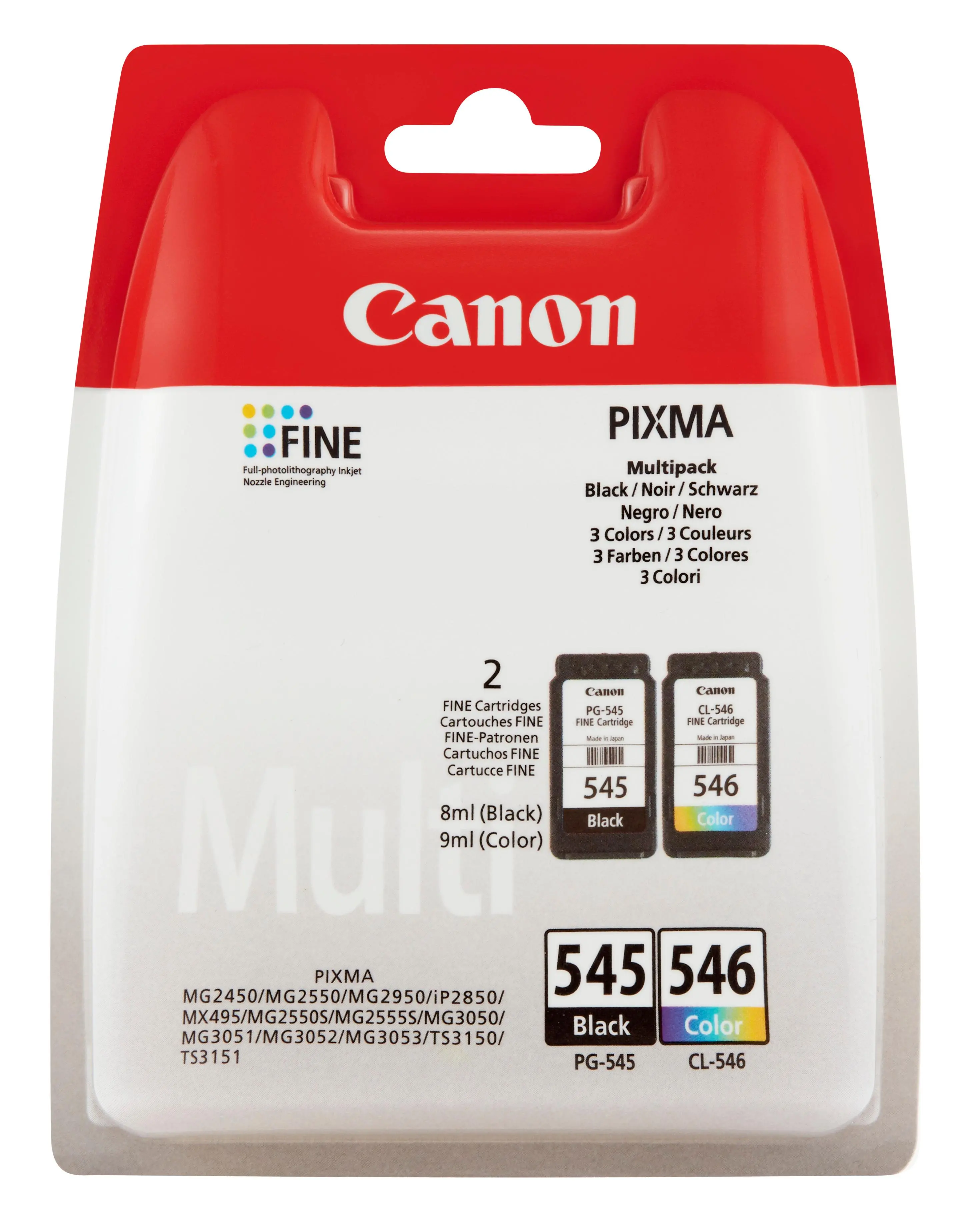 Tusz Canon PG-545/CL-546 Multipack Kolor 16 ml