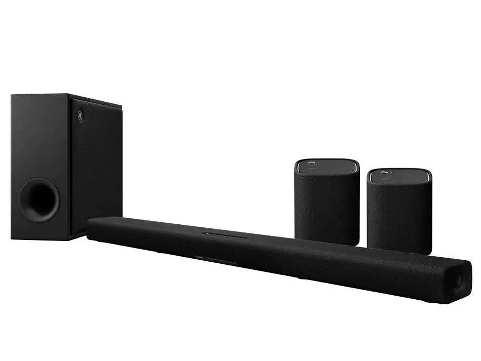 Soundbar Yamaha TRUE X BAR 50 A SR-X50A + 2x WS-X1A 4.2.1 Wi-Fi Bluetooth AirPlay Dolby Atmos Czarny
