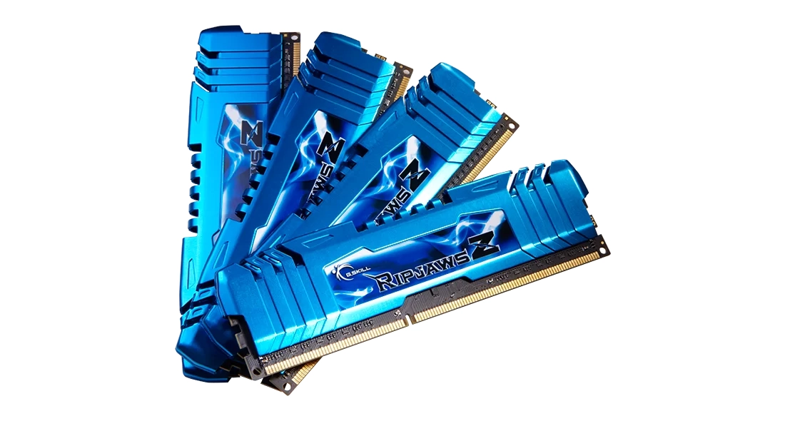 Pamięć RAM G.Skill RipjawsZ DDR3 32GB (4x8GB) 2400 CL11 Niebieski
