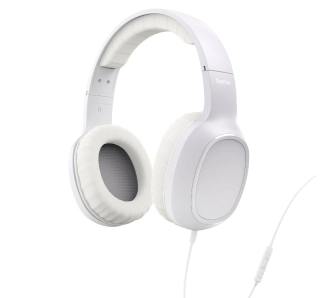 Słuchawki przewodowe Hama Fun C Nauszne Mikrofon USB-C Biały