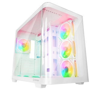 Obudowa Rampage Loopy ARGB Biały