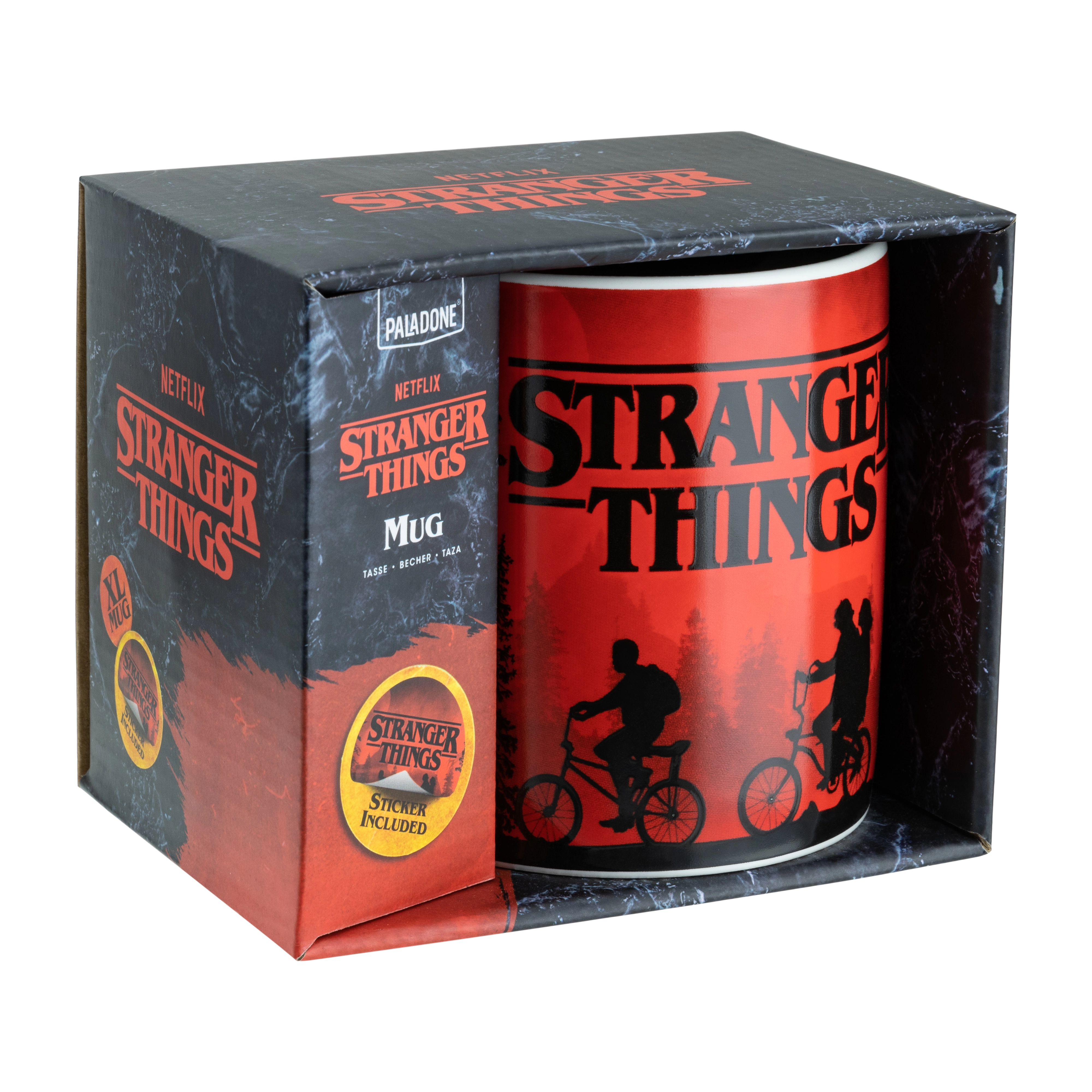 Kubek Paladone Stranger Things XL + Naklejka