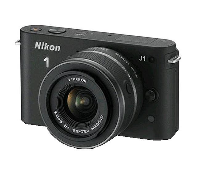 Nikon 1 J1 + 10-30 mm (czarny)