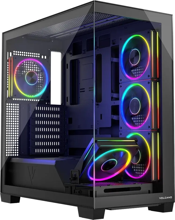 Obudowa MODECOM Volcano Stellar 5F ARGB Czarny