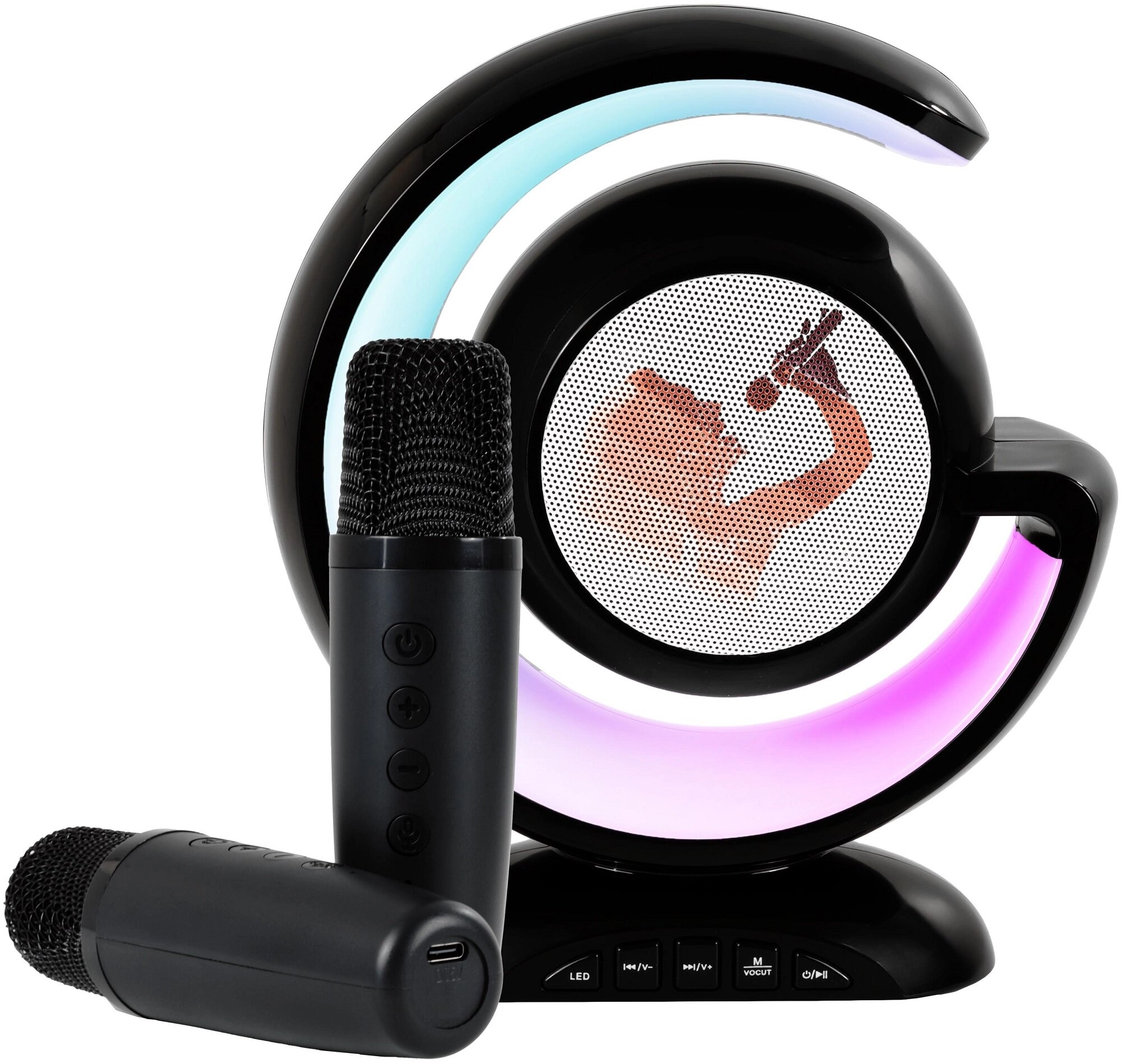 Musicmate MM-SC70 RainbowDust Bluetooth Czarny miniaturka