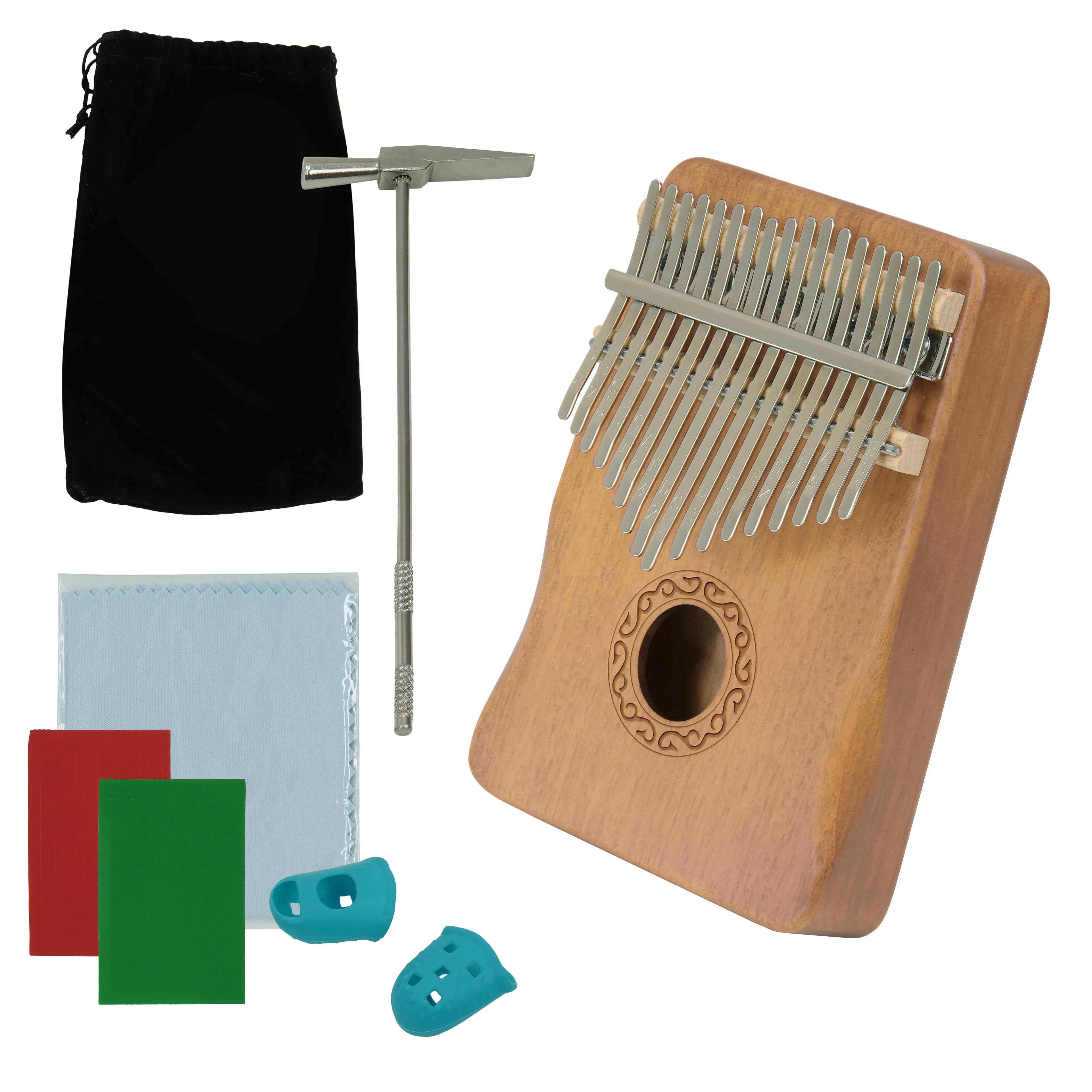Akcesoria muzyczne Musicmate Kalimba MM-C10-BR PeaceMelody Brązowy