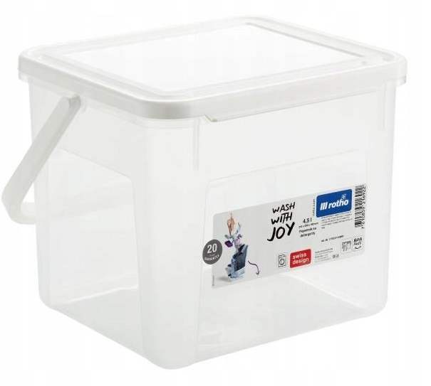 Pojemnik Rotho 1770201100RP 4,5l Biały