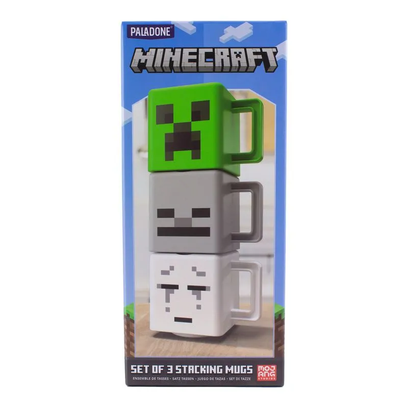 Kubek Paladone Minecraft Stacking Mugs