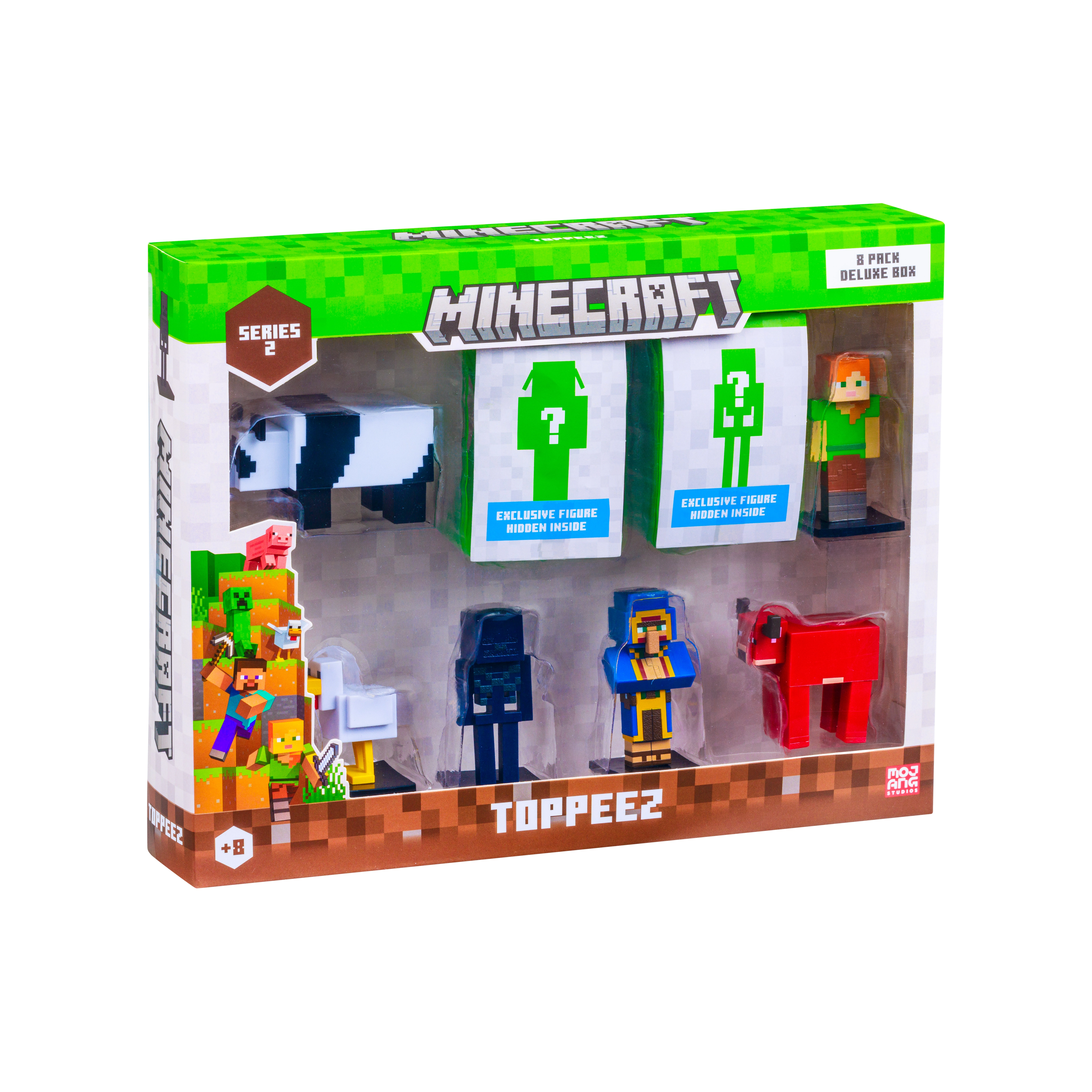Figurka PMI Kids World Minecraft Toppeez S2- 8 Pack