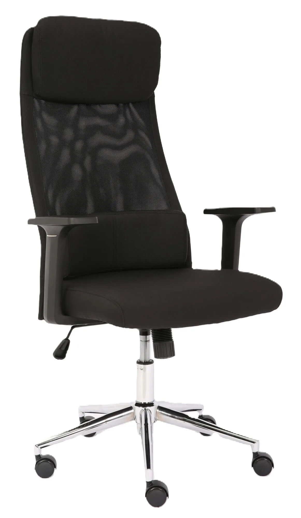 Fotel Cobra Office Plus HF500BK Biurowy do 136kg Tkanina Czarny