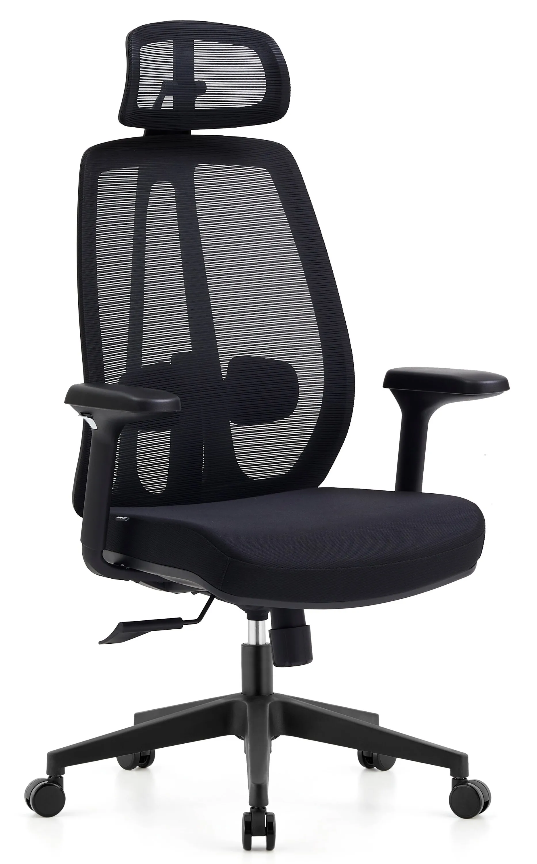 Fotel Cobra Office Plus HF504BK Biurowy do 150kg Tkanina Czarny