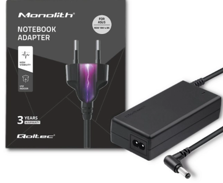 Zasilacz do laptopa Qoltec AD41P 90W Asus
