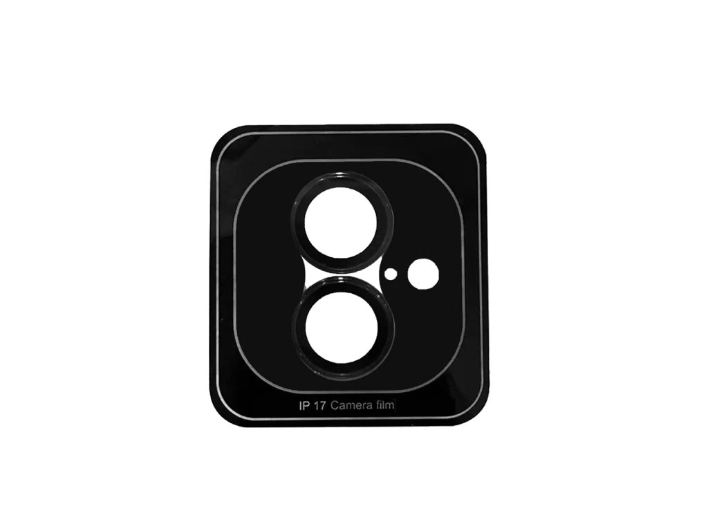 Szkło ochronne Winner WG na obiektyw iPhone 17 Czarny