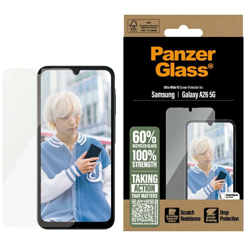 Szkło hartowane PanzerGlass Ultra-Wide Fit do Galaxy A26 5G