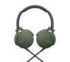 Słuchawki przewodowe Sony MDR-XB550AP (zielony)
