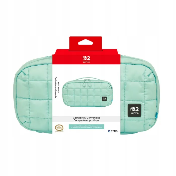 Etui Hori Puff Pouch Cozy Green do Nintendo Switch 2