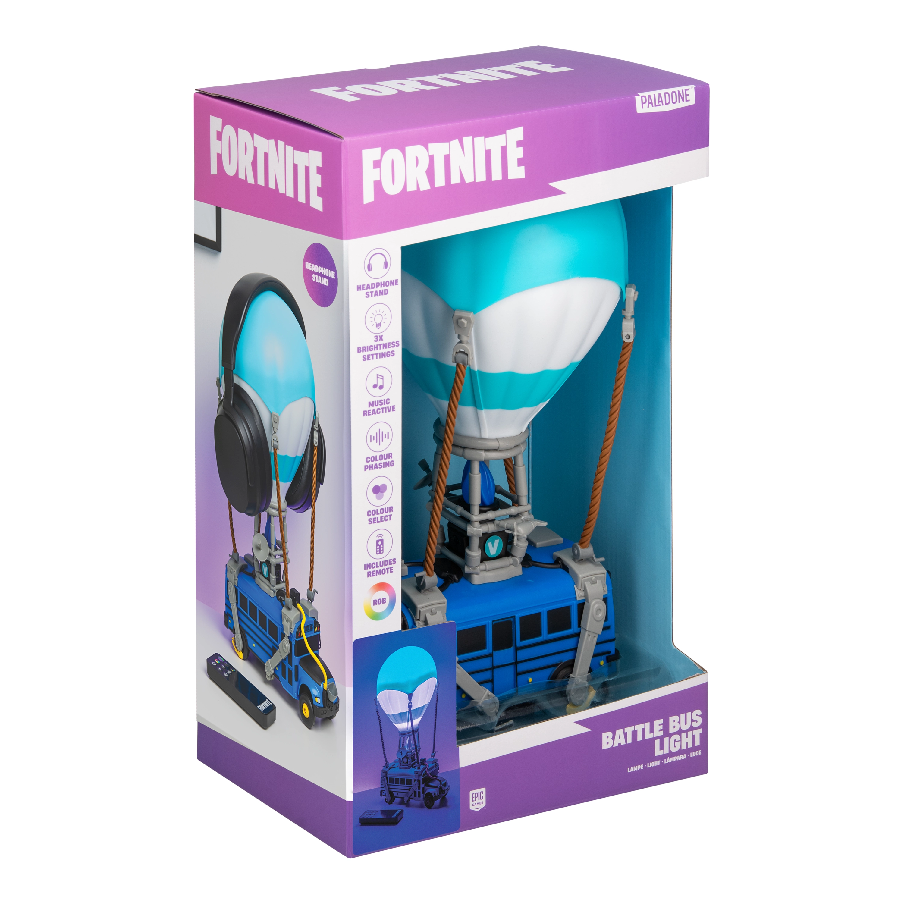Lampka Paladone Fortnite Battle Bus Diorama Light
