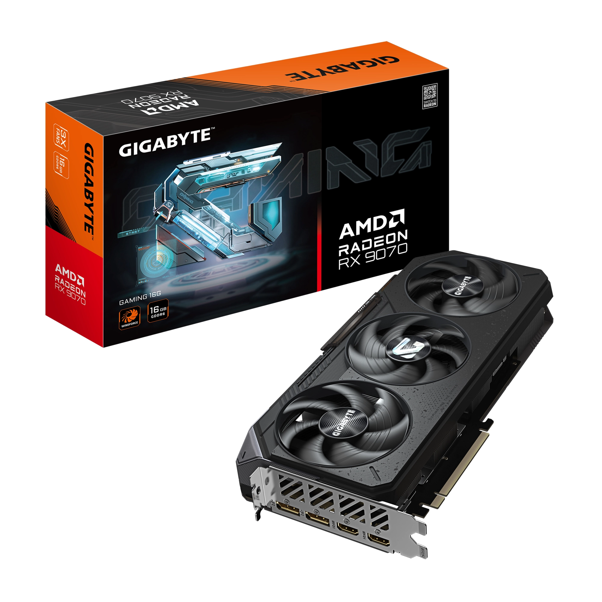 Karta graficzna Gigabyte Radeon RX 9070 GAMING 16GB GDDR6 256bit FSR