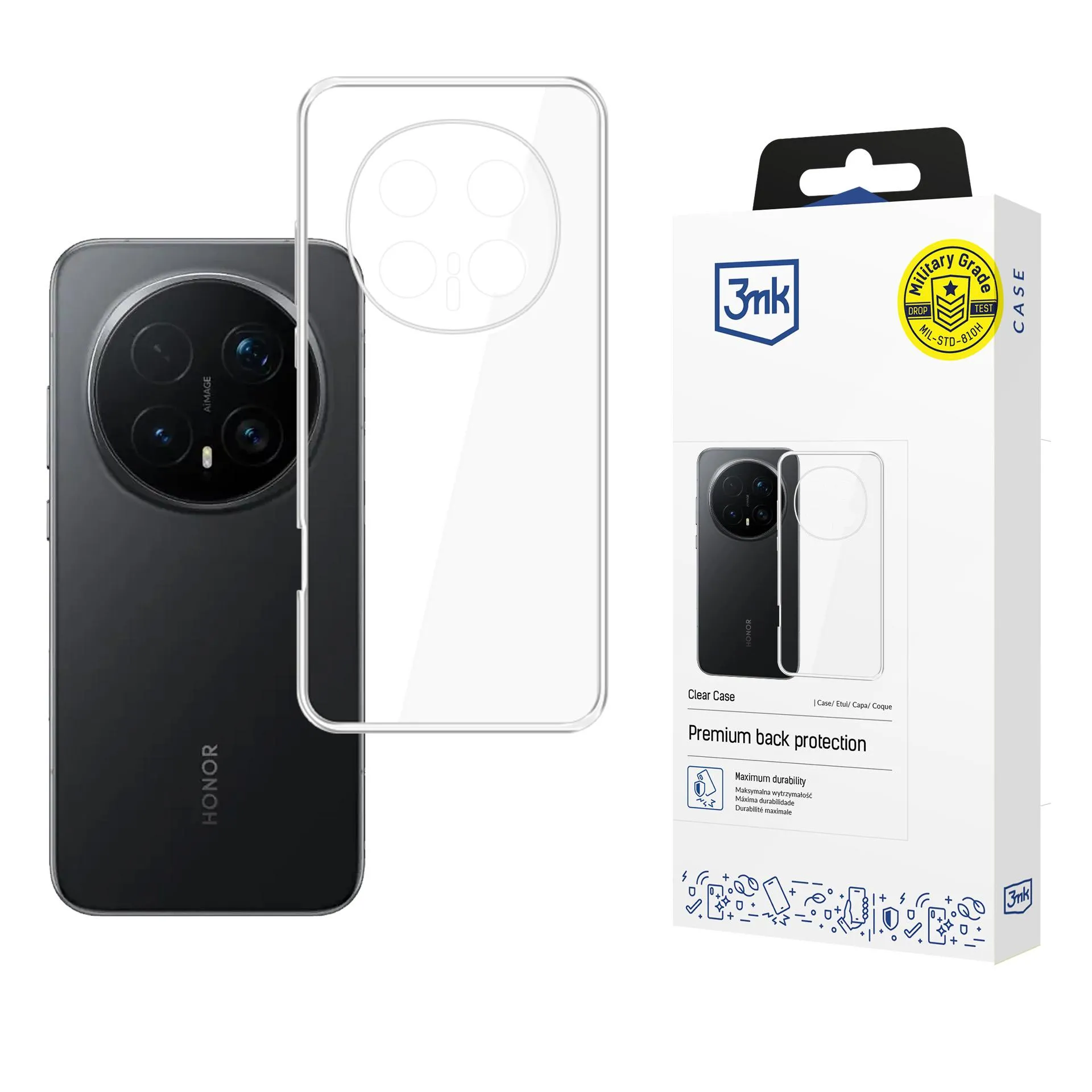 Etui 3mk Clear Case do Honor Magic8 Pro