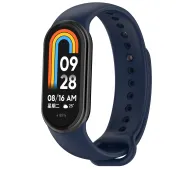Bizon Strap Watch Dots do Xiaomi Smart Band 10 / 9 / 9 NFC / 8 Granatowy