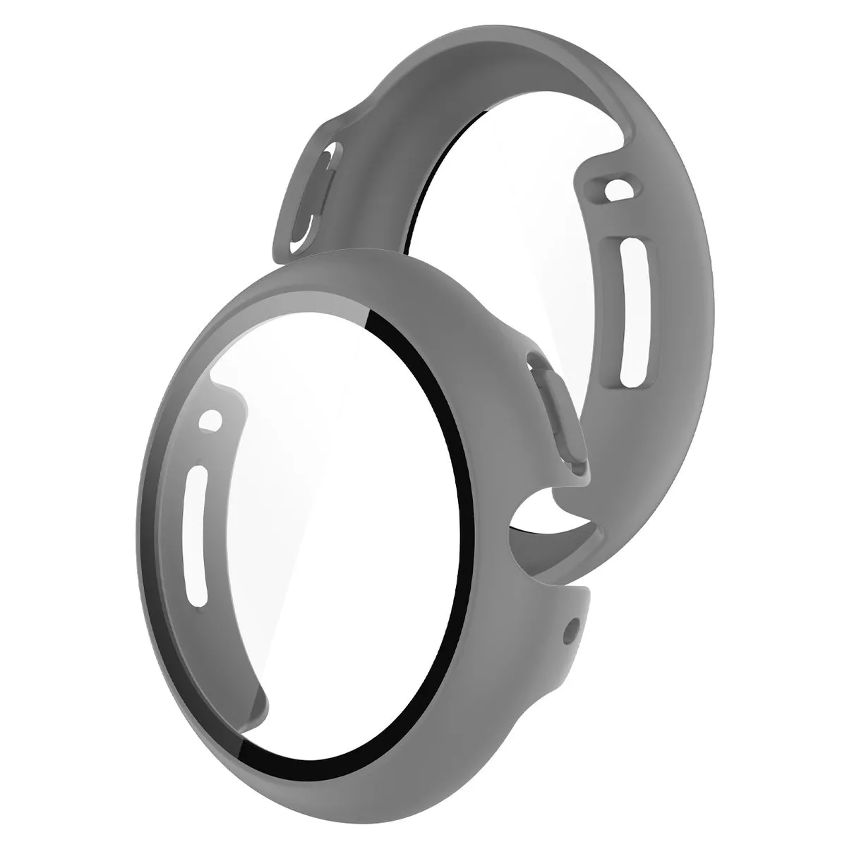 Etui Bizon Case Watch Adamo do Pixel Watch 4 41 mm Matowy szary