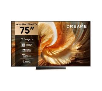 Telewizor Dreame 75S100 75" QD-miniLED 4K 144Hz Google TV Funkcje AI Dolby Vision Dolby Atmos HDMI 2.1 DVB-